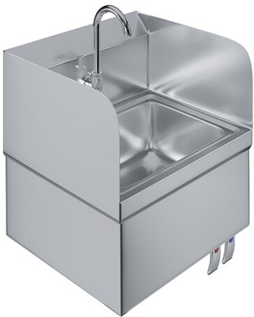 Wall Mount Hand Sink with Single Splash Guard
