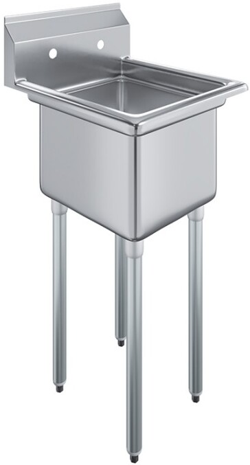 One-Compartment Commercial Sink