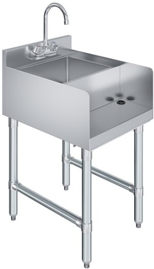 Underbar Blender Station with Dump Sink